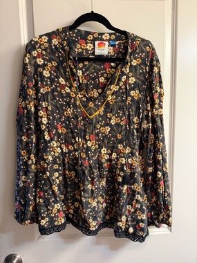 FARM Rio Sayen Peasant Top